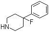 structure of CAS# 400770-91-4, 4-Fluoro-4-phenylpiperidine