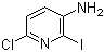 structure of CAS# 400777-06-2, 3-Amino-6-chloro-2-iodopyridine;(6-Chloro-2-iodopyridin-3-yl)amine