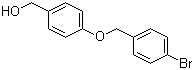 structure of CAS# 400825-71-0, 4-[(4-Bromophenyl)methoxy]benzenemethanol