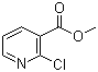 结构式 CAS# 40134-18-7, 2-氯吡啶-3-甲酸甲酯; 2-氯烟酸甲酯