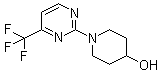 结构式 CAS# 401930-07-2, 1-[4-(三氟甲基)-2-嘧啶基]-4-哌啶醇