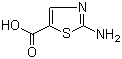 structure of CAS# 40283-46-3, 2-Amino-1,3-thiazole-5-carboxylic acid