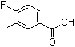 structure of CAS# 403-18-9, 3-Iodo-4-fluorobenzoic acid;4-Fluoro-3-iodobenzoic acid
