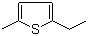 structure of CAS# 40323-88-4, 2-Ethyl-5-methylthiophene