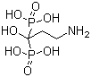 structure of CAS# 40391-99-9, Pamidronic acid ;Delavirdine mesylate; Rescriptor