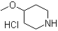 structure of CAS# 4045-25-4, 4-Methoxypiperidine hydrochloride
