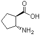 结构式 CAS# 40482-05-1, (1R,2R)-2-氨基环戊烷羧酸