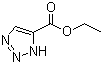structure of CAS# 40594-98-7, Ethyl 1H-1,2,3-triazole-5-carboxylate;3H-[1,2,3]Triazole-4-carboxylic acid ethyl ester