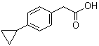 结构式 CAS# 40641-90-5, 4-环丙基苯乙酸