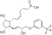 Fluprostenol molecular structure (CAS 40666-16-8)