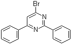 结构式 CAS# 40734-24-5, 4-溴-2,6-二苯基嘧啶