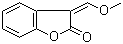 结构式 CAS# 40800-90-6, 3-(甲氧基甲烯基)-2(3H)-苯并呋喃酮