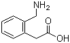 structure of CAS# 40851-65-8, 2-Aminomethylphenylacetic acid;2-(Aminomethyl)phenylacetic acid