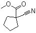 Methyl 1-cyanocyclopentanecarboxylate molecular structure (CAS 40862-12-2)