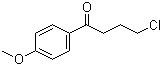 structure of CAS# 40877-19-8, 4-Chloro-4'-methoxybutyrophenone;4-Chloro-1-(4-methoxyphenyl)-1-butanone