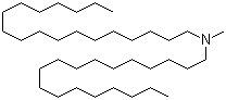 structure of CAS# 4088-22-6, N-Methyldioctadecylamine;N,N-Dioctadecylmethylamine