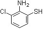 structure of CAS# 40925-72-2, 2-Amino-3-chlorobenzenethiol;2-Amino-3-chlorothiophenol; 6-Chloro-2-mercaptoaniline