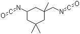 structure of CAS# 4098-71-9, Isophorone diisocyanate ;3-Isocyanatomethyl-3,5,5-trimethylcyclohexyl isocyanate; 5-Isocyanato-1-(isocyanatomethyl)-1,3,3-trimethylcyclohexane; IPDI