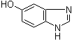 structure of CAS# 41292-65-3, 1H-Benzimidazol-5-ol;5-Benzimidazolol; 5-Hydroxybenzimidazole