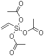 结构式 CAS# 4130-08-9, 三乙酰氧基乙烯基硅烷; 乙烯基三乙酰氧硅烷