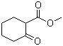 structure of CAS# 41302-34-5, Methyl 2-oxocyclohexylcarboxylate;2-(Methoxycarbonyl)cyclohexanone; 2-Carbomethoxycyclohexanone; 2-Oxocyclohexanecarboxylic acid methyl ester; Methyl 2-cyclohexanonecarboxylate; Methyl 2-oxo-1-cyclohexanecarboxylate; Methyl 2-oxocyclohexanecarboxylate