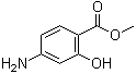 4-Aminosalicylic acid methyl ester molecular structure (CAS 4136-97-4)