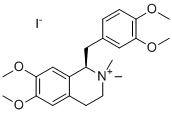 structure of CAS# 41431-32-7, Atracurium Impurity 1;Cisatracurium Besilate EP Impurity B Iodide; (1R)-1-[(3,4-dimethoxyphenyl)methyl]-6,7-dimethoxy-2,2-dimethyl-3,4-dihydro-1H-isoquinolin-2-ium iodide