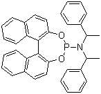 structure of CAS# 415918-91-1, (R)-2,2-Binaphthoyl-(S,S)-di(1-phenylethyl)aminoylphosphine;(S,R,R)-(+)-(3,5-Dioxa-4-phosphacyclohepta[2,1-a;3,4-a']dinaphthalen-4-yl)bis(1-phenylethyl)amine