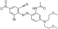 Disperse Blue 257 molecular structure (CAS 41622-04-2)