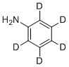 structure of CAS# 4165-61-1, Aniline-d5;2,3,4,5,6-pentadeuterioaniline