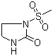 structure of CAS# 41730-79-4, 1-Methanesulfonyl-2-imidazolidinone