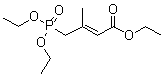 结构式 CAS# 41891-54-7, 4-膦酰-3-甲基-2-丁烯酸三乙基酯