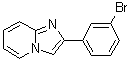 structure of CAS# 419557-33-8, 2-(3-Bromophenyl)imidazo[1,2-a]pyridine