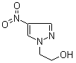结构式 CAS# 42027-81-6, 1-(2-羟基乙基)-4-硝基-1H-吡唑