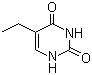 结构式 CAS# 4212-49-1, 5-乙基尿嘧啶