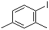 structure of CAS# 4214-28-2, 2,4-Dimethyliodobenzene;1-Iodo-2,4-dimethylbenzene; 1,3-Dimethyl-4-iodobenzene; 4-Iodo-m-xylene