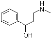 结构式 CAS# 42142-52-9, N-甲基-3-苯基-3-羟基丙胺; 甲胺苯丙醇