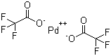 structure of CAS# 42196-31-6, Palladium(II) trifluoroacetate
