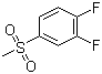 结构式 CAS# 424792-57-4, 1,2-二氟-4-(甲磺酰基)苯
