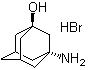 结构式 CAS# 42501-53-1, 3-氨基金刚烷-1-醇氢溴酸盐