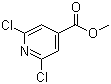 结构式 CAS# 42521-09-5, 2,6-二氯异烟酸甲酯
