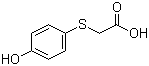 结构式 CAS# 42580-38-1, 2-(4-羟基苯基)硫基乙酸