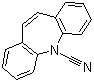 structure of CAS# 42787-75-7, 5-Cyano-5H-dibenz[b,f]azepine;5H-Dibenz[b,f]azepine-5-carbonitrile