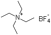 结构式 CAS# 429-06-1, 四乙基四氟硼酸铵