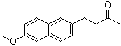 结构式 CAS# 42924-53-8, 萘丁美酮; 萘普酮; 4-(6-甲氧基-2-萘基)丁-2-酮