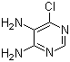 structure of CAS# 4316-98-7, 6-Chloropyrimidine-4,5-diamine