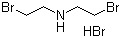 structure of CAS# 43204-63-3, Bis(2-bromoethyl)amine hydrobromide;2-Bromo-N-(2-bromoethyl)ethanamine hydrobromide