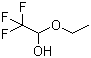1-Ethoxy-2,2,2-trifluoroethanol molecular structure (CAS 433-27-2)