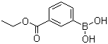 structure of CAS# 4334-87-6, 3-Ethoxycarbonylphenylboronic acid;3-(Ethoxycarbonyl)phenylboronic acid