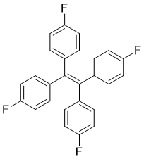 1,1',1'',1'''-Ethene-1,1,2,2-tetrayltetrakis(4-fluorobenzene) molecular structure (CAS 435-08-5)